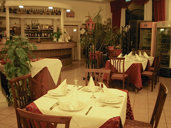 Ristorante Imperium: gli interni